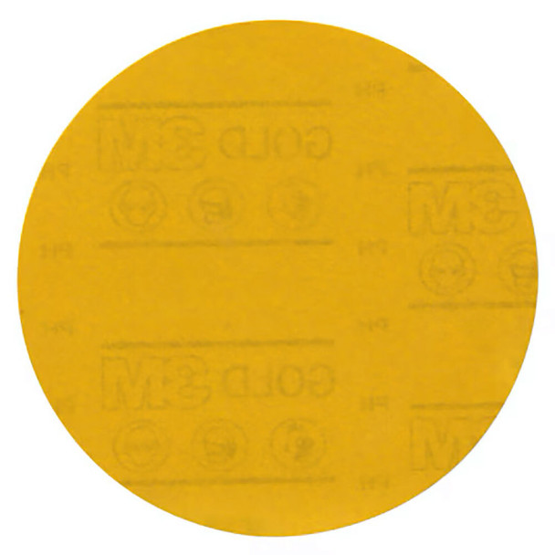 3M™ Hookit™ Gold Abrasive Disc 09261, 800, 6 in (150 mm), No Hole, 50 Discs/Carton, 4 Cartons/Case 09261