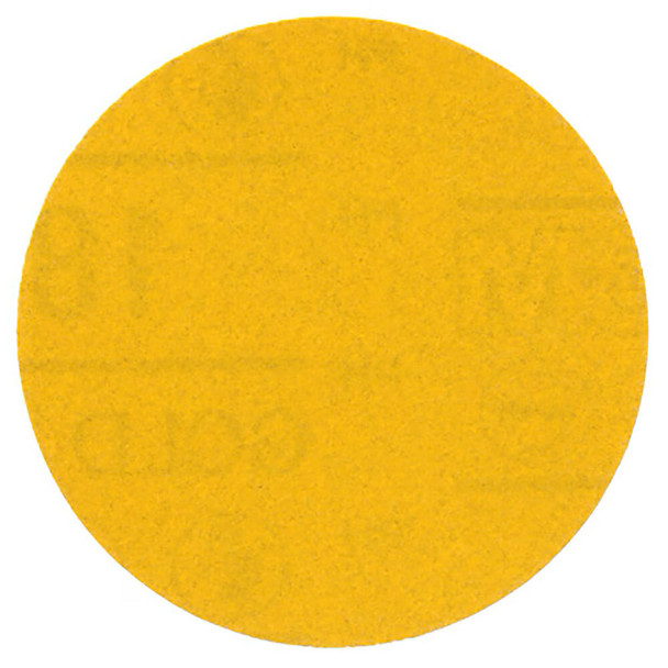 3M™ Hookit™ Gold Abrasive Disc 09213, 180, 3 in (75 mm), No Hole, 50 Discs/Carton, 4 Cartons/Case 09213
