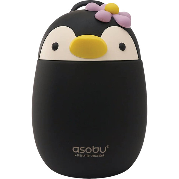 Ad-N-Art 20 Oz. Bestie Foodies Insulated Food Storage Jar, Penguin FC43PEN