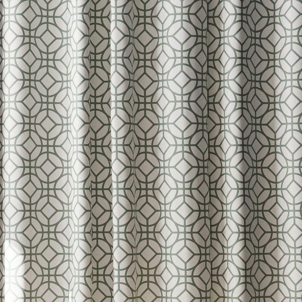 Zenna Home 70x72 Sage Shwr Curtain CFRQUNSG
