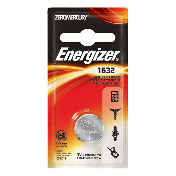 Energizer® 1632 Battery, 1/Each