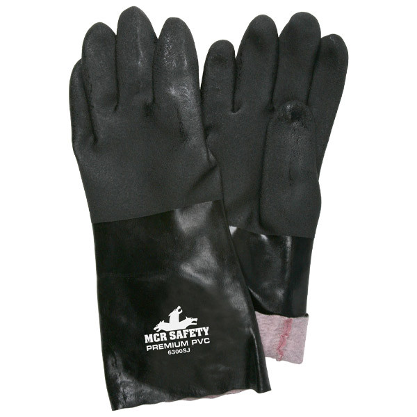 MCR Safety® Premium Grade Supported PVC Gloves, Double Dipped