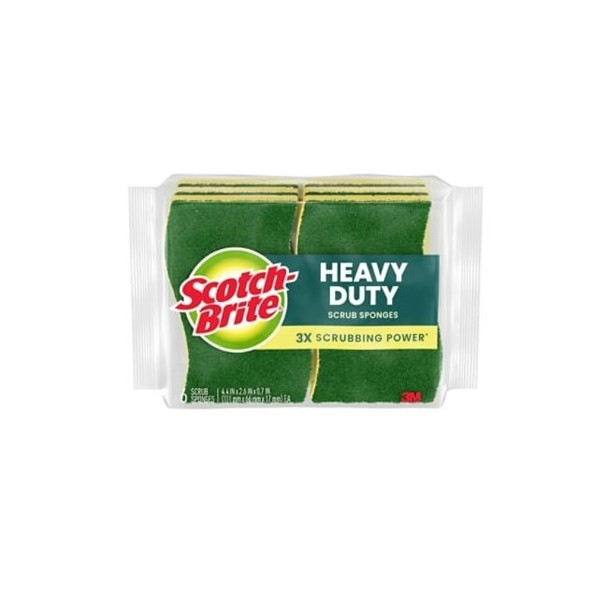 51131-93681 3M Scotch-Brite® Heavy Duty Scrub Sponge 426, 6/6pk