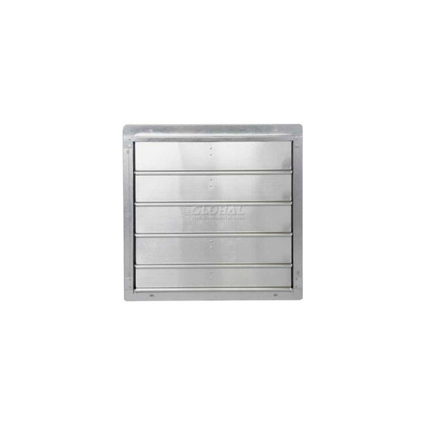 Low Velocity Exhaust Shutter 24"" - 502-STD-24