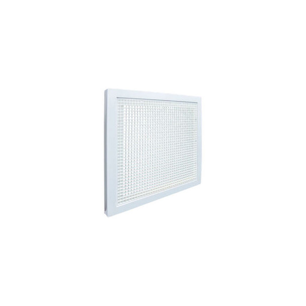 American Louver Stratus Plastic Return Filter Grille 20"" Square Duct T-grid Whi