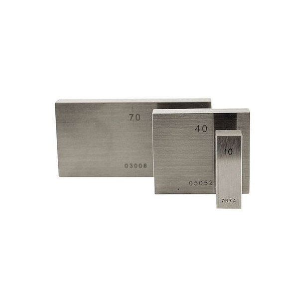 Mitutoyo Gage Block,0.590 in. Measuring Range 611625-531