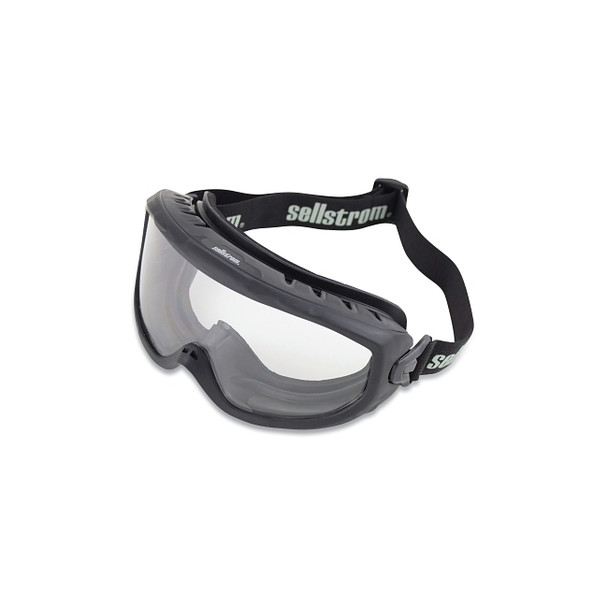Odyssey II Fire and Riot Goggle, Clear Lens, Black Frame, Non-Vented