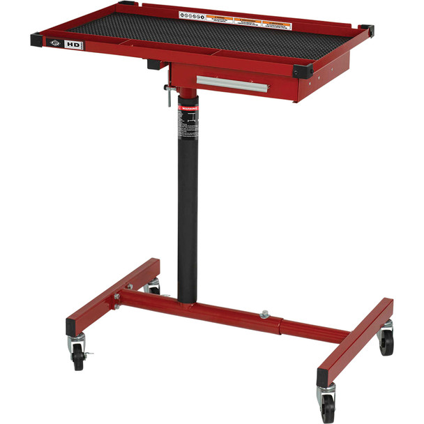 Adjustable Mobile Work Table - 220 lbs Capacity 3998