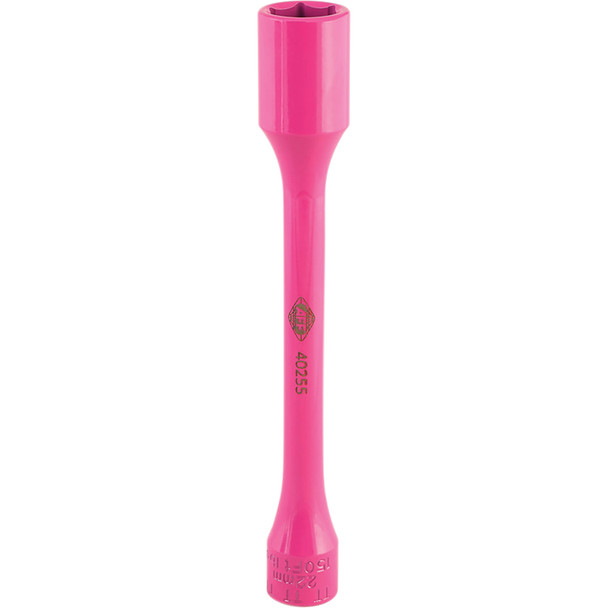 Torque Limiting Socket - 1/2" Drive - 22mm (7/8") - 150 Ft/Lbs - Neon Pink 40255