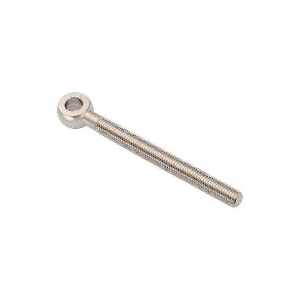 Fixed Rod End, Stainless Steel, Plain, M16-2.00 Thrd Sz, 93 mm Thrd Lg