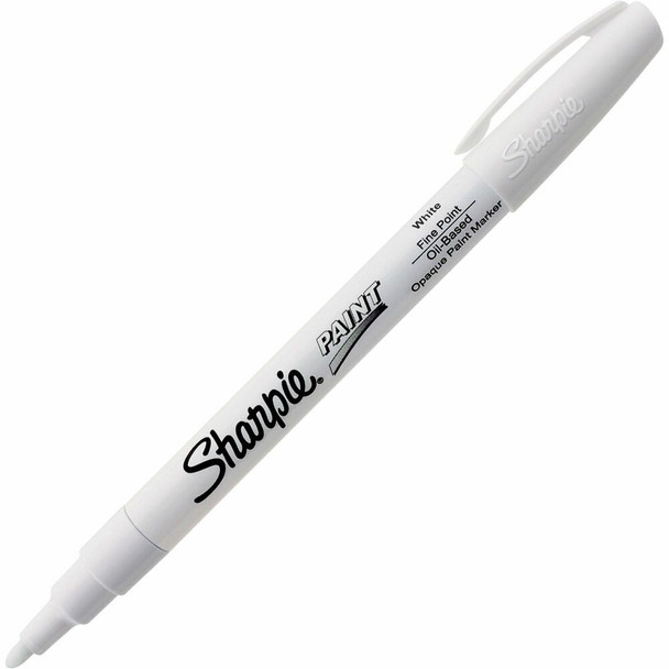 Sharpie 35543 Paint Marker - White Ink - Oil Based - 1 Each