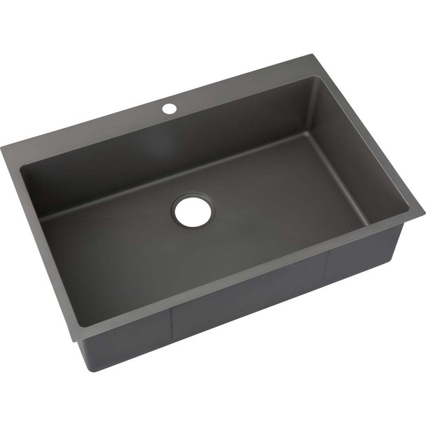 Stylebuilt 33 In. x 22 In. x 9 In. Single Bowl Dual Mount Kitchen Sink T3322S
