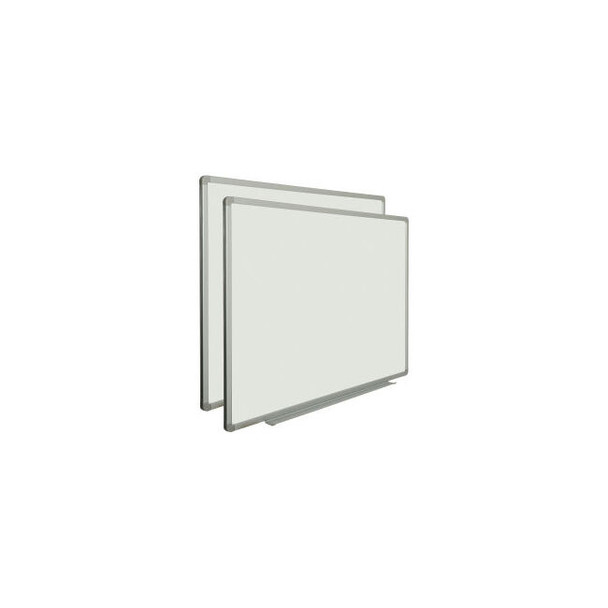 Global Industrial Porcelain Dry Erase White Board - 36""W x 24""H - Pack of 2