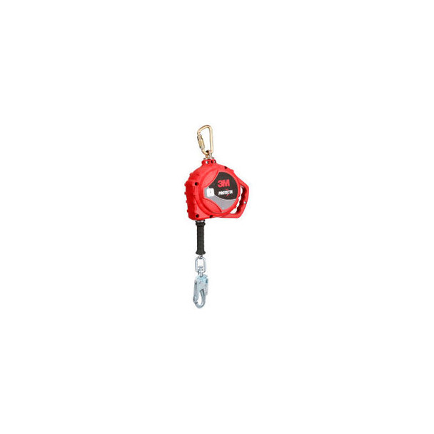 3M Protecta Self Retracting Lifeline Galvanized Cable & Steel Swivel Snap Hook 2