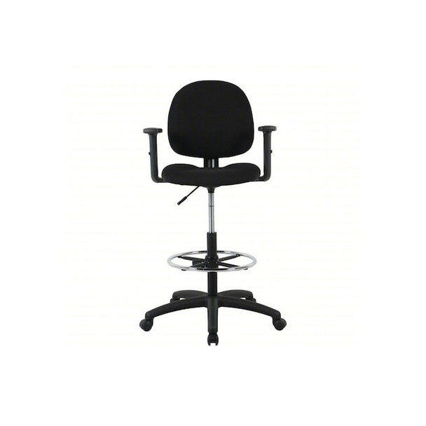 Manufacturer Varies Drafting Chair,Black,25" D,275 lb 830KL1