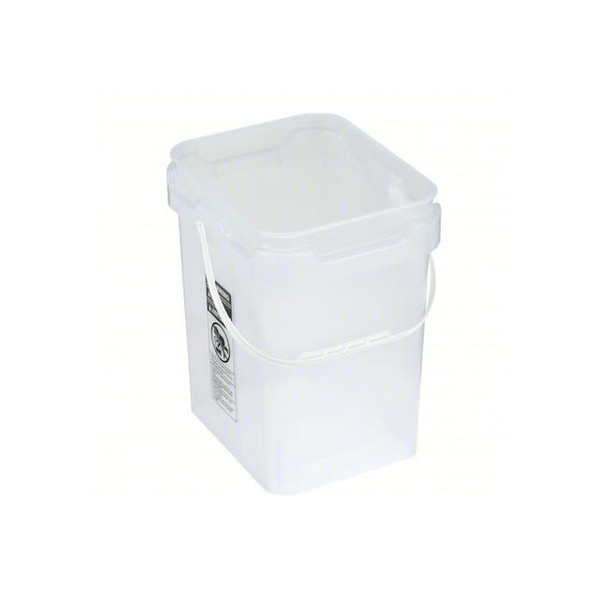 Basco Square Pail, Clear MMP8005-SK