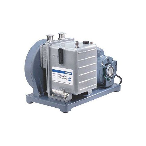 Welch Vacuum Pump,1 HP,29.90 In. Hg,10.6 cfm 1376N-01