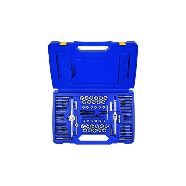 76-pc Machine Screw / Fractional / Metric Tap & Hex Die Set