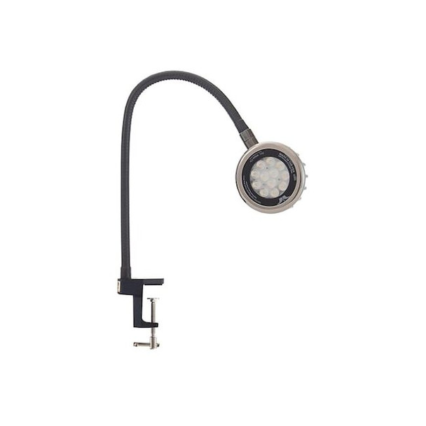 O.C. White Co Spot Light,Gooseneck,18 W,Black LED-CD22-30-120V