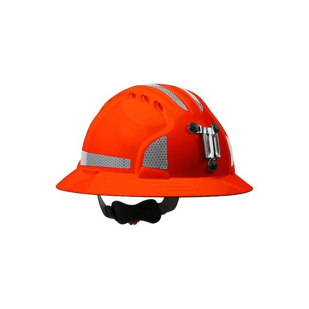 Hard Hat, JSP, HDPE, 6 Point Ratchet, Type 1, Class C, Black