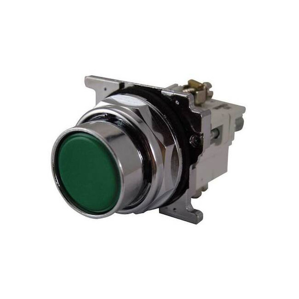 Eaton Non-Illuminated Push Button,30mm,Green 10250T103-3