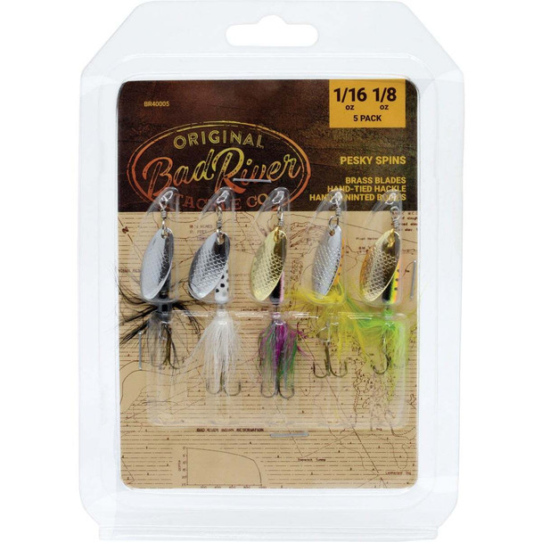 Bad River Pesky Spin Spinners (5-Pack) BR40005