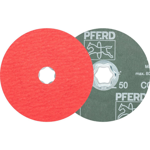 Pferd Tools Combiclick Fiber Disc,5",Co-Cool 40734 Pack of 25