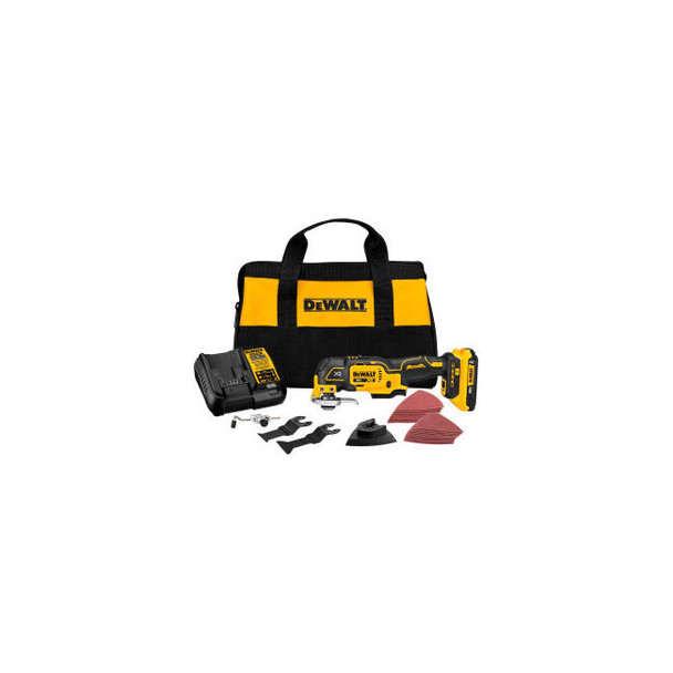 DeWalt 20V MAX XR Brushless Cordless 3-Speed Oscillating Multi-Tool Kit