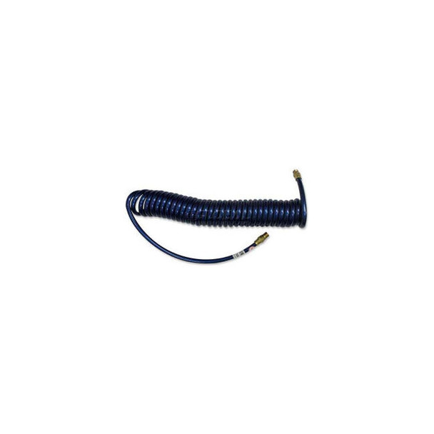 Guardair 14X25B04 1/4"" x 25' Recoil Air Hose Polyurethane 100 psi Blue
