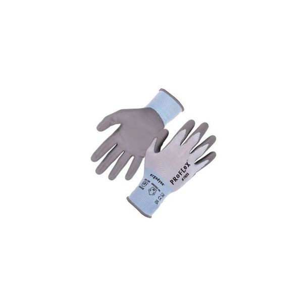 Ergodyne Proflex 7025 Cut Resistant Gloves Polyurethane Coated ANSI A2 XL Blue 1