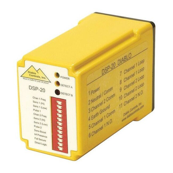 Diablo Controls Vehicle Detector,11 Pin DSP-20 LV