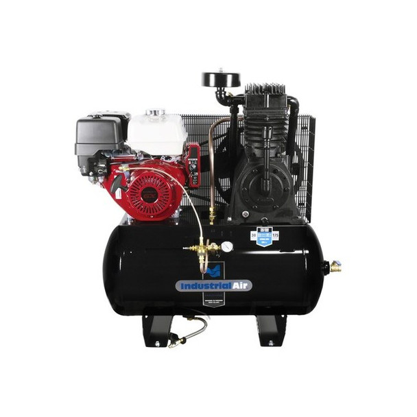 Industrial Air TruckMount AirCompressor,Gas,30 gal.,13 IH1393075