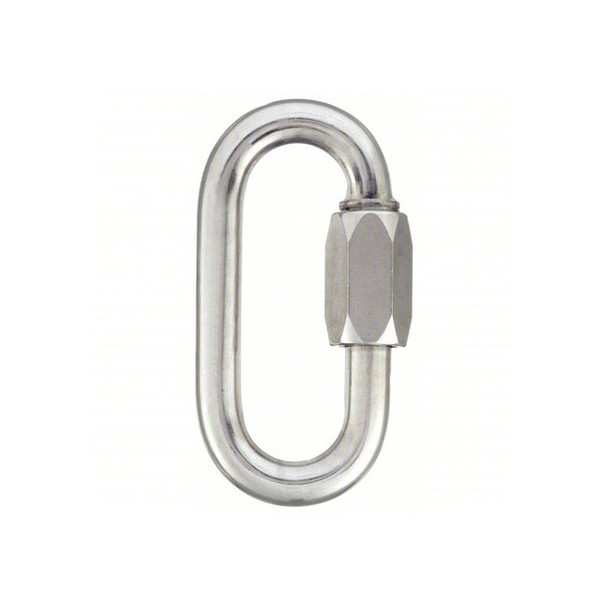 Maillon Rapide Connecting Link,3/8 in,1,980 lb Load Cap N-090-SS