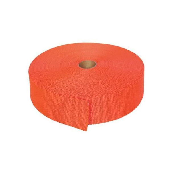 Bulk-Strap Bulk Webbing, 102ftx1-1/2In, 5700 lb N15102OR