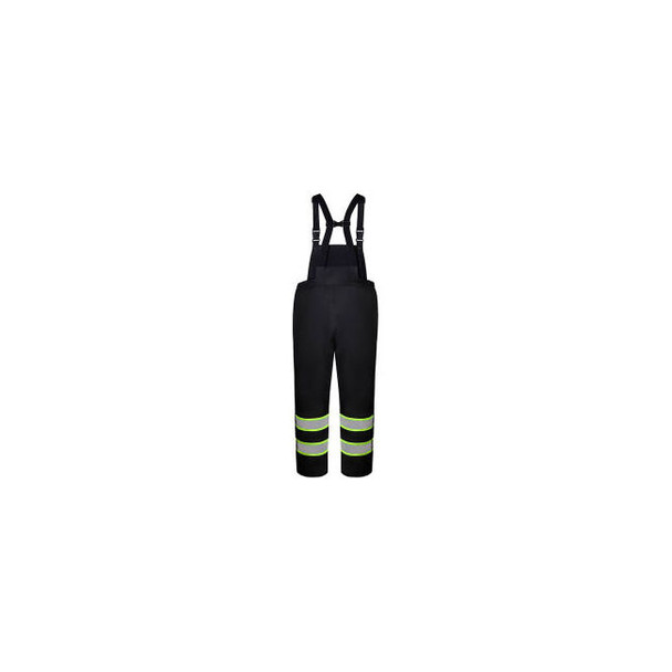 GSS FR Waterproof Flame Resistant Insulated Bib Pant L/XL Black