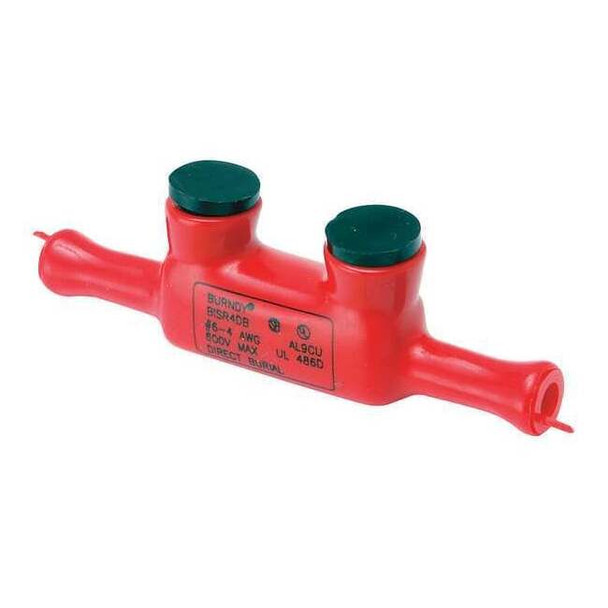 Burndy Insulated Multitap Connector,4.30 In. L BISR4DB