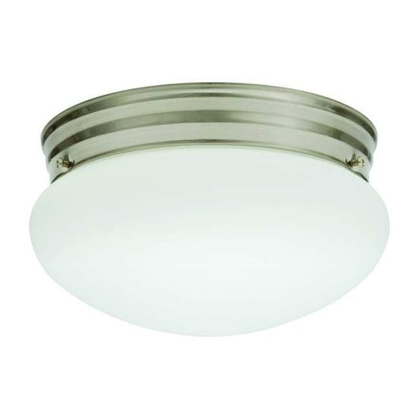 Lithonia Lighting LED Flush Mount,9" L x 9" W x 5" H FMMUSL9 14830 BNP