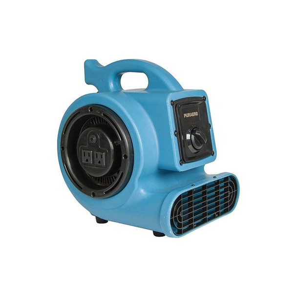 Puraero CentrifugalBlower,Blue,Plastic,11inH PA-200-AM
