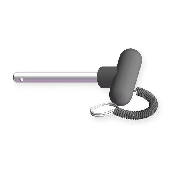 Innovative Components Detent Pin,2.25 In Rd T,3/8 In,1 5/8 In GN6X2000TR6DL21