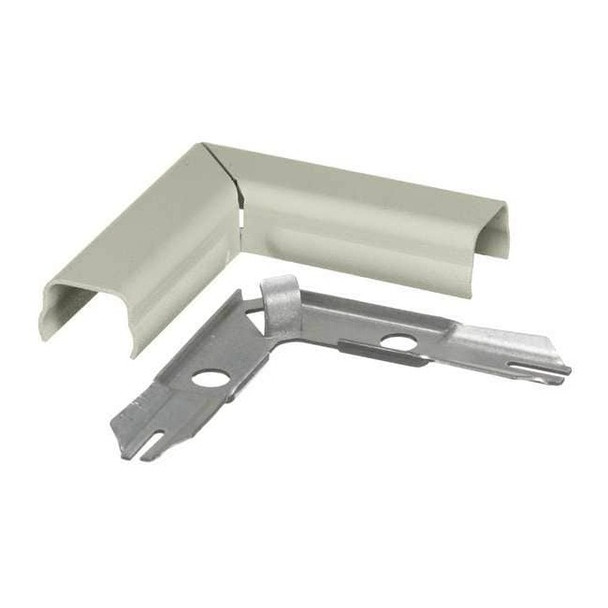 Hubbell Wiring Device-Kellems Flat Elbow, 90 deg.,Ivory,Steel,Elbows HBL511IV