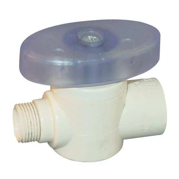 Spears 1/4-Turn Stop,Straight,1/2 Inx3/8 In 7422CM-073