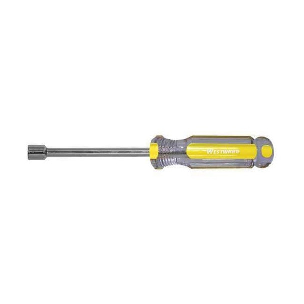 Westward Nut Driver,SAE,Solid Round,5/16" 401L21