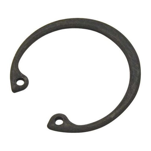 Internal Retaining Ring, Steel, Black Phosphate Finish, 80 mm Bore Dia.