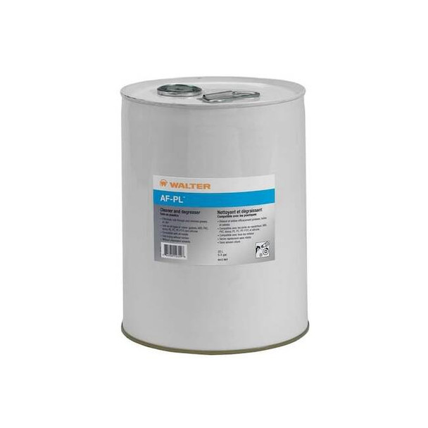 Walter AF-PL Cleaner/Degreaser, 5.3 gal Can, Ready-to-use, Non-dilutable 53C557