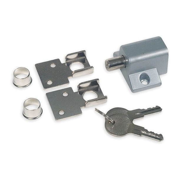 Manufacturer Varies Sliding Door or Window Lock,Aluminum 1HEZ8