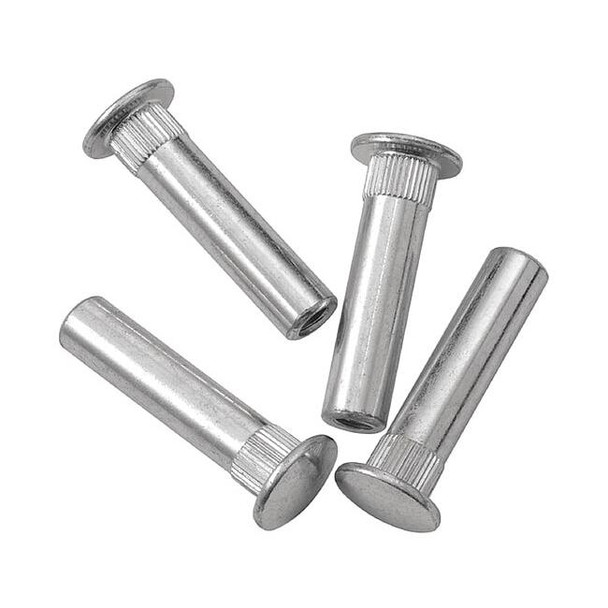Assa Abloy Accentra Sleeve Nuts,Dark Aluminum Finish,PK4 SN-134 689 CLOSER NUT