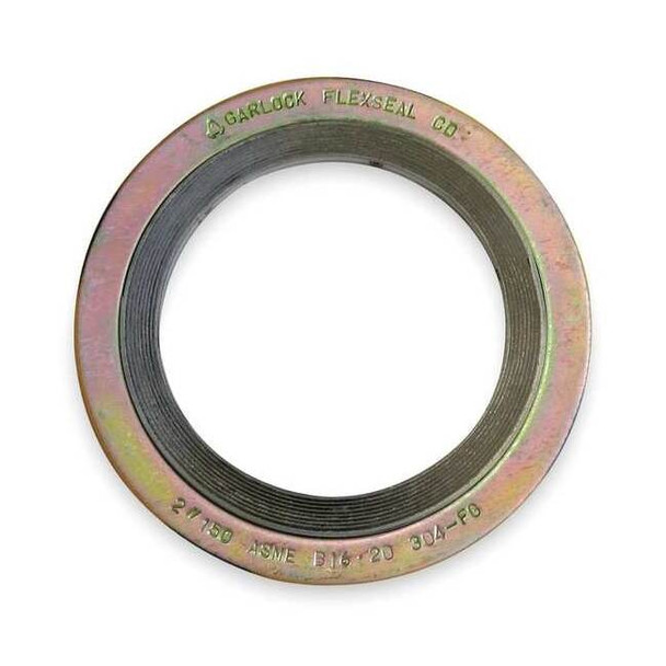 Garlock Gasket,Ring,2 1/2 In,Metal,Yellow C000502501
