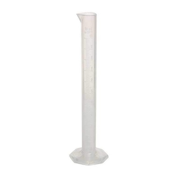 Manufacturer Varies Graduated Cylinder, 10mL, PP, Translucent F28452-0000