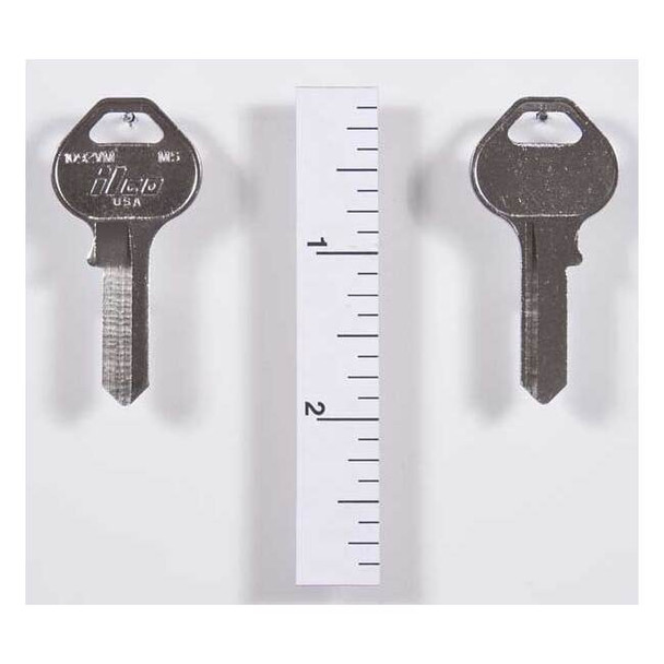 Kaba Ilco Key Blank,PK10 1092VM-M5