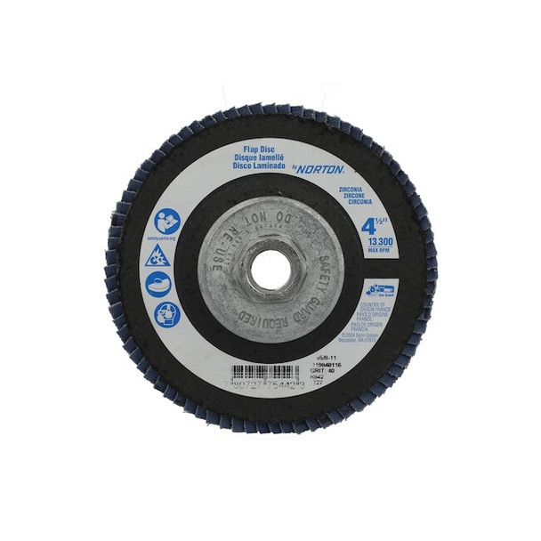 Manufacturer Varies Fiber Disc,4 1/2 in Dia,5/8in Arbor 78072775442